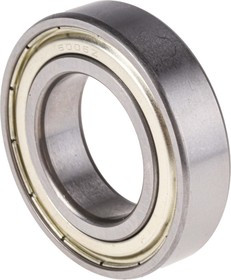 6006-2Z/C3 Single Row Deep Groove Ball Bearing- Both Sides Shielded 30mm I.D, 55mm O.D