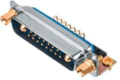 CBD46W4M3S500Z, COMB D SUB, PLUG, DF-46W4, PANEL/TH