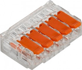 IEK Строительно-монтажная клемма СМК 221-615 (4шт/упак)