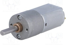 POLOLU-3714, Двигатель: DC, с редуктором, 6ВDC, 2,9А, Ось: D профиль, 63: 1