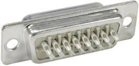09670155604, D-Sub Standard Connectors 15P MALE STRT SLDR