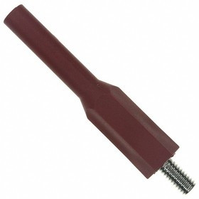 73085-2, Test Plugs &amp; Test Jacks TERMINAL JACK, MALE 10-32 (RED)