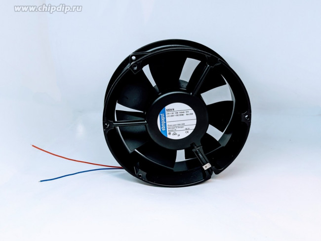 Вентилятор Ebmpapst 6224N 18w 750mA 172x51 24V