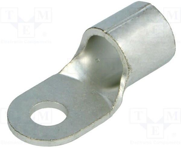 GS6-35, Кольцевой, M6, 25-35мм2, обжим, на провод, неизолированный, 6,5мм