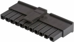 43645-1100, Headers & Wire Housings 3MM MICRO-FIT Recept. 11 CKT 43645-1100, Headers & Wire Housings 3MM MICRO-FIT Recept. 11 CKT