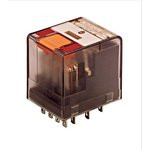 PT570730, Реле электромагнитное, 4PDT, Uобмотки 230ВAC, 6A/250ВAC, 19465Ом