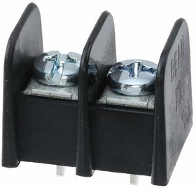 387207502, Barrier Strip, 2 Contact, 9.53mm Pitch, 1 Row, 25A, 300 V