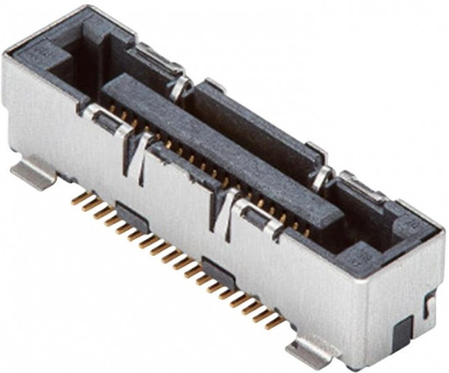 205196-0360, FFC &amp; FPC Connectors EasyOn FV2R 0.5mm FFC VRT REC DC 36CKT