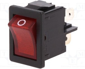 1855.1102, Rocker Switches ROCKER ON/OFF SWITCH DPST