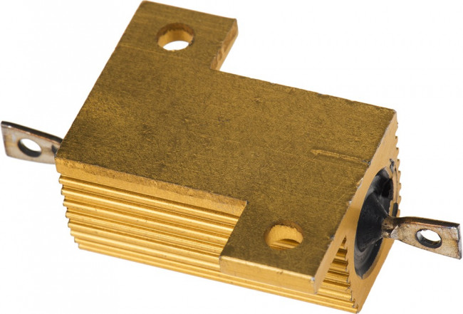 HS25 18R J, 18 25W Wire Wound Chassis Mount Resistor HS25 18R J ±5%