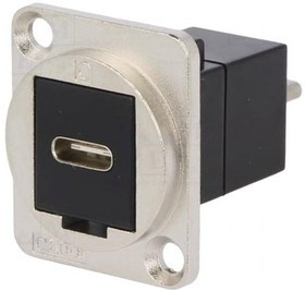 CP30211M, Адаптер, гнездо USB C-спереди, вилка USB C-сзади, FT, USB-C