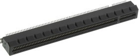 10061913-103CLF, Торцевой разъем, Dual Side, 1.57 мм, 164 Контактов, Поверхностный Монтаж, Straight, Пайка