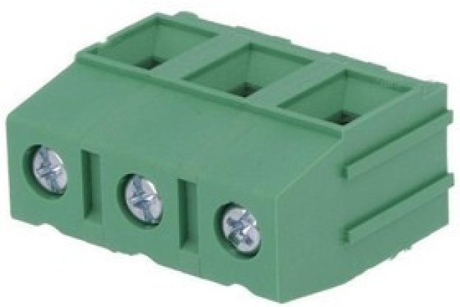 DG136T-12.7- 03P-14-100A(H), Зажимная рейка для печатных плат, угловой 90°, 12,7мм, на PCB DG136T-12.7- 03P-14-100A(H), Зажимная рейка для печатных плат, угловой 90°, 12,7мм, на PCB