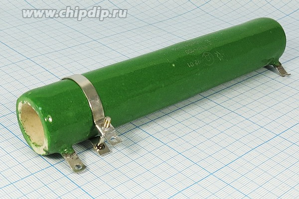 Резистор постоянный 680 Ом 100Вт, размер 29.0x 170.0мм, WW, ПЭВР, подстроечный; Р 680 \100\ 29,0x170,0\\WW\3C\ ПЭВР\подстроечный