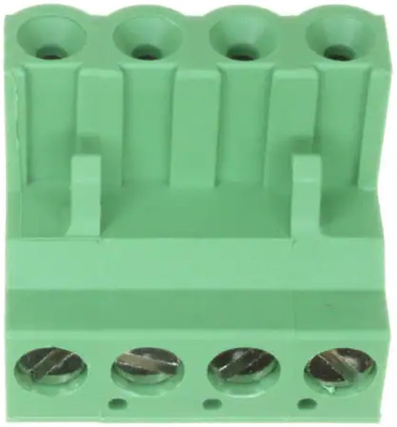 796634-4, Pluggable Terminal Blocks 5.08MM RA PLUG 4P