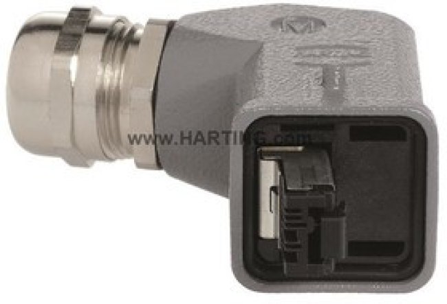 09451151104, Cat5 Plug, 4 Way, Male, Han A, Cable Mount 09451151104, Cat5 Plug, 4 Way, Male, Han A, Cable Mount
