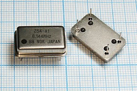 Кварцевый генератор 6.144МГц 5В, в корпусе DIL14=FULL, гк 6144 \\FULL\ \5В\Z54-A1\NDK