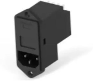 PM000DS60, AC Power Entry Modules 6A DUAL FUSE VERTICAL MOUNT