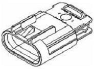 15326623, Automotive Connectors 3P M BLK CONN ASSY GT 280 SERIES 25AMPS