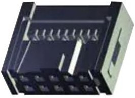 10157554-01511LF, Корпус разъема, Minitek Multipitch, Гнездо, 15 вывод(-ов), 1.25 мм