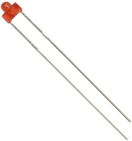 L-4060ID, 2.5 V Red LED 1.8 mm Through Hole, L-4060ID