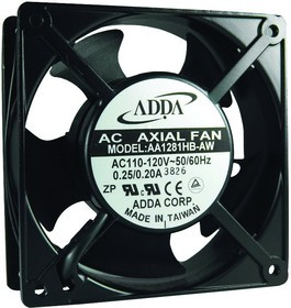 AA1281HB-AT, AXIAL FAN, 120MM, 115VAC, 180mA