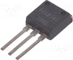 NTE2340, Транзистор: NPN, биполярный, Дарлингтон, 60В, 8А, 45Вт