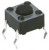 PTS645VH832 LFS, IP40 Grey Button Tactile Switch, SPST 50 mA 3.5 (Dia.)mm Through Hole