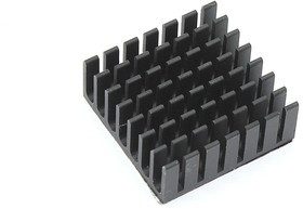 Аллюминиевый радиатор 28х28х11 мм с термоскотчем 3M 9448A Аллюминиевый радиатор 28х28х11 мм с термоскотчем 3M 9448A