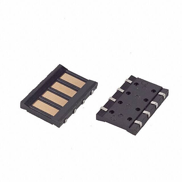 70ADJ-4-FL0, Battery Contacts 4 Position Female SMD
