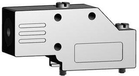 962-009-030R121, D-Sub Backshells 9P R/A DIE CAST BACKSHELL LOWPROFILE
