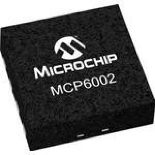 MCP6002-E/MC, Op Amp Dual Low Power Amplifier R-R I/O 6V Automotive 8-Pin DFN EP Tube MCP6002-E/MC, Op Amp Dual Low Power Amplifier R-R I/O 6V Automotive 8-Pin DFN EP Tube