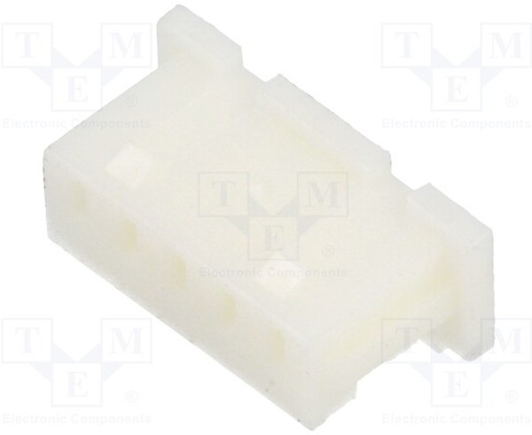 125CHB05, Вилка; провод-плата; "мама"; 1,25мм; PIN: 5; без контактов; 250В