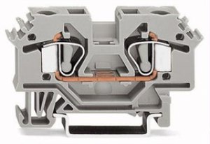282-601, TERMINAL BLOCK, DIN RAIL, 2 POSITION, 24-10AWG 282-601, TERMINAL BLOCK, DIN RAIL, 2 POSITION, 24-10AWG