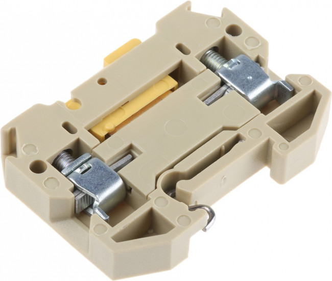 0412760000, SAKR Series Brown Test Disconnect Terminal Block, 4mm², Single-Level, Screw Termination