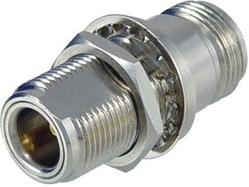 AXA-NFNFB2, RF ADAPTER, N JACK-N JACK, 50 OHM