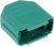MHDPPK9-G-K, MHDPPK-SLIM Series Polyamide D Sub Backshell, 9 Way, Strain Relief MHDPPK9-G-K, MHDPPK-SLIM Series Polyamide D Sub Backshell, 9 Way, Strain Relief