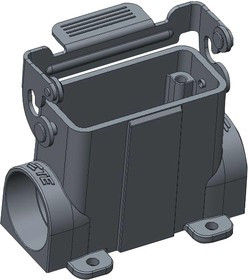 T1619101125-000, HEAVY DUTY CONN, 1 LEVER, SIZE H10A