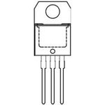 BTA316X-600E.127, Симистор, 600В, 16А, TO220FP, Igt: 10мА, Ifsm: 140А, 3Q, Hi-Com