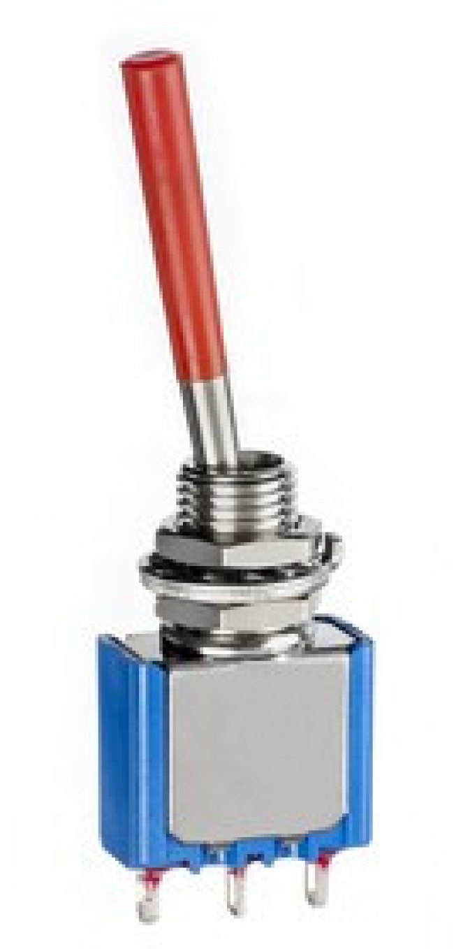 5632AB-21+U646, Toggle Switch, Panel Mount, On-(On), SPDT, Solder Lug Terminal, 30 V dc, 125V ac 5632AB-21+U646, Toggle Switch, Panel Mount, On-(On), SPDT, Solder Lug Terminal, 30 V dc, 125V ac