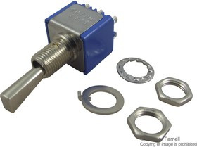 5642A9, Toggle Switches DPDT 6A 125V 11.4mm On-Mom