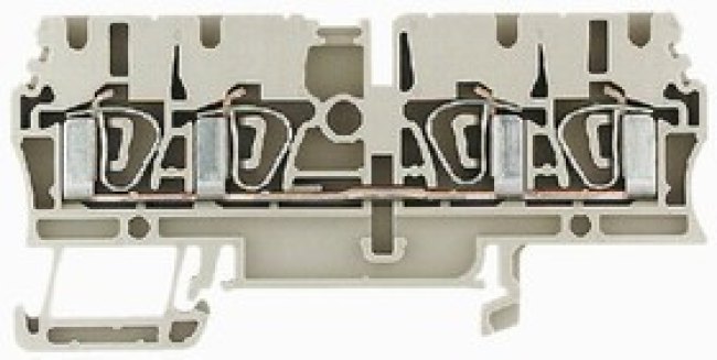 1608570000, ZDU Series Brown Feed Through Terminal Block, 2.5mm², Single-Level, Clamp Termination, ATEX 1608570000, ZDU Series Brown Feed Through Terminal Block, 2.5mm², Single-Level, Clamp Termination, ATEX