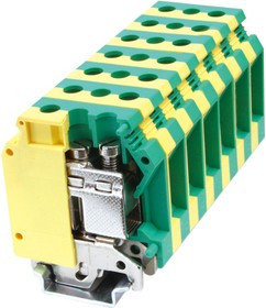 Клемма заземления винтовой зажим 2 точки подключения 35кв.мм DKC KRUSLG-35N