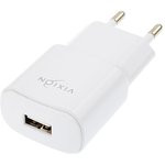 Блок питания (сетевой адаптер) VIXION L5i 1xUSB, 2.1A с кабелем Lightning 1м (белый)