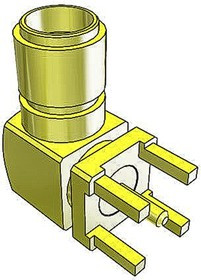 SMA-J-P-H-RA-TH1, RF Connectors / Coaxial Connectors 6 GHz, 50 Ohm SMA Jack or Plug, Cable Connector