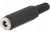 PC-GP2.5/1, Вилка, питания DC, "папа", 5,5/2,5мм, 5,5мм, 2,5мм, на провод