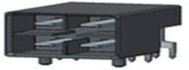10140952-101LF, Power to the Board VERIO BC 4POS POWER PIP