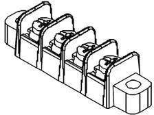 38700-6109, Barrier Terminal Blocks SR BTS PC 9 ASY