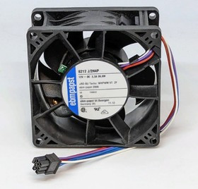 Вентилятор Ebmpapst 8212 J/2H4P 12v 3.3A 39.6W 80x38 6pin