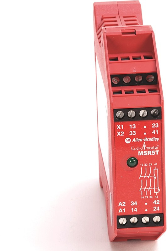 440R-B23020, Single-Channel Safety Switch/Interlock Safety Relay, 24V ac/dc, 3 Safety Contacts